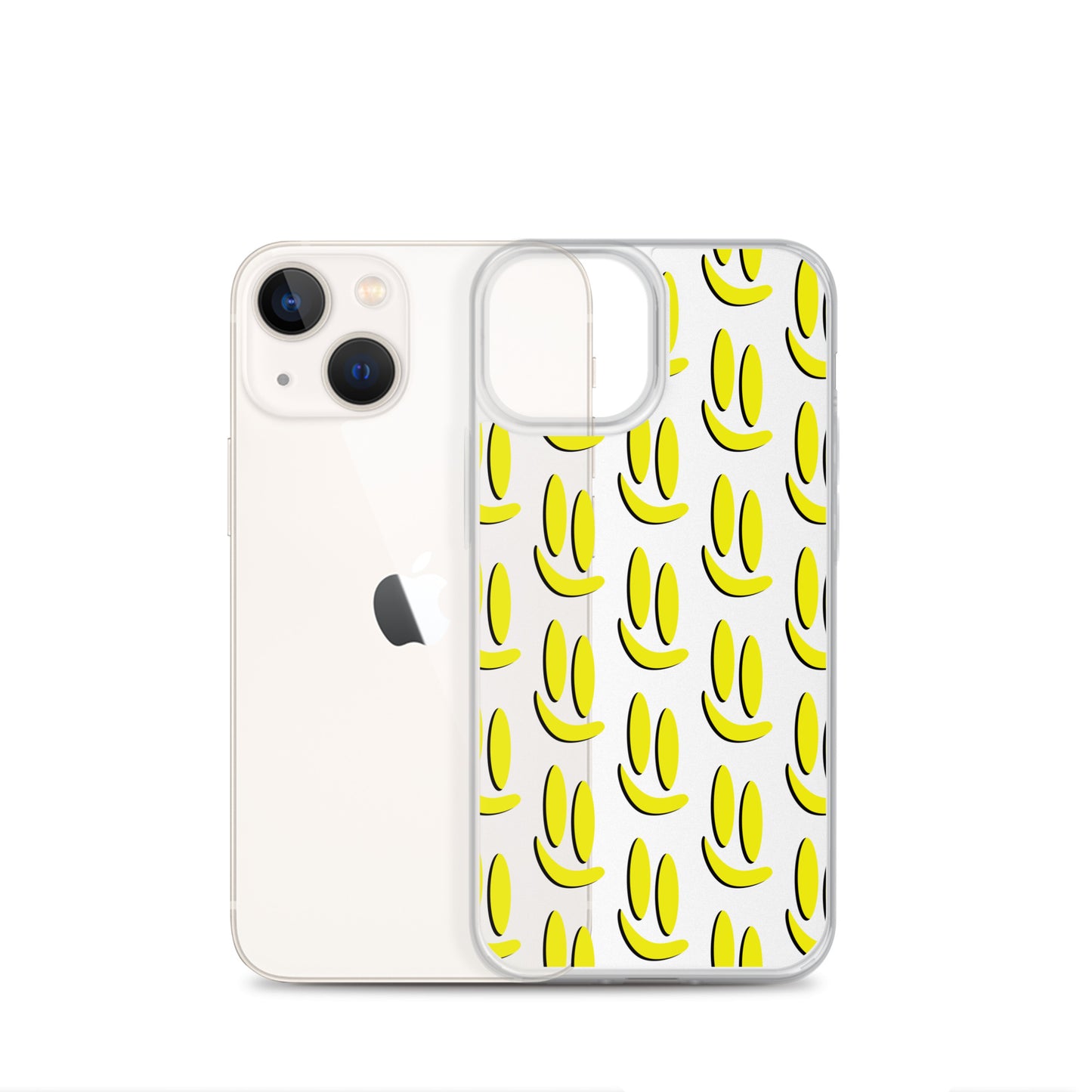 Smile More - Allover iPhone Case