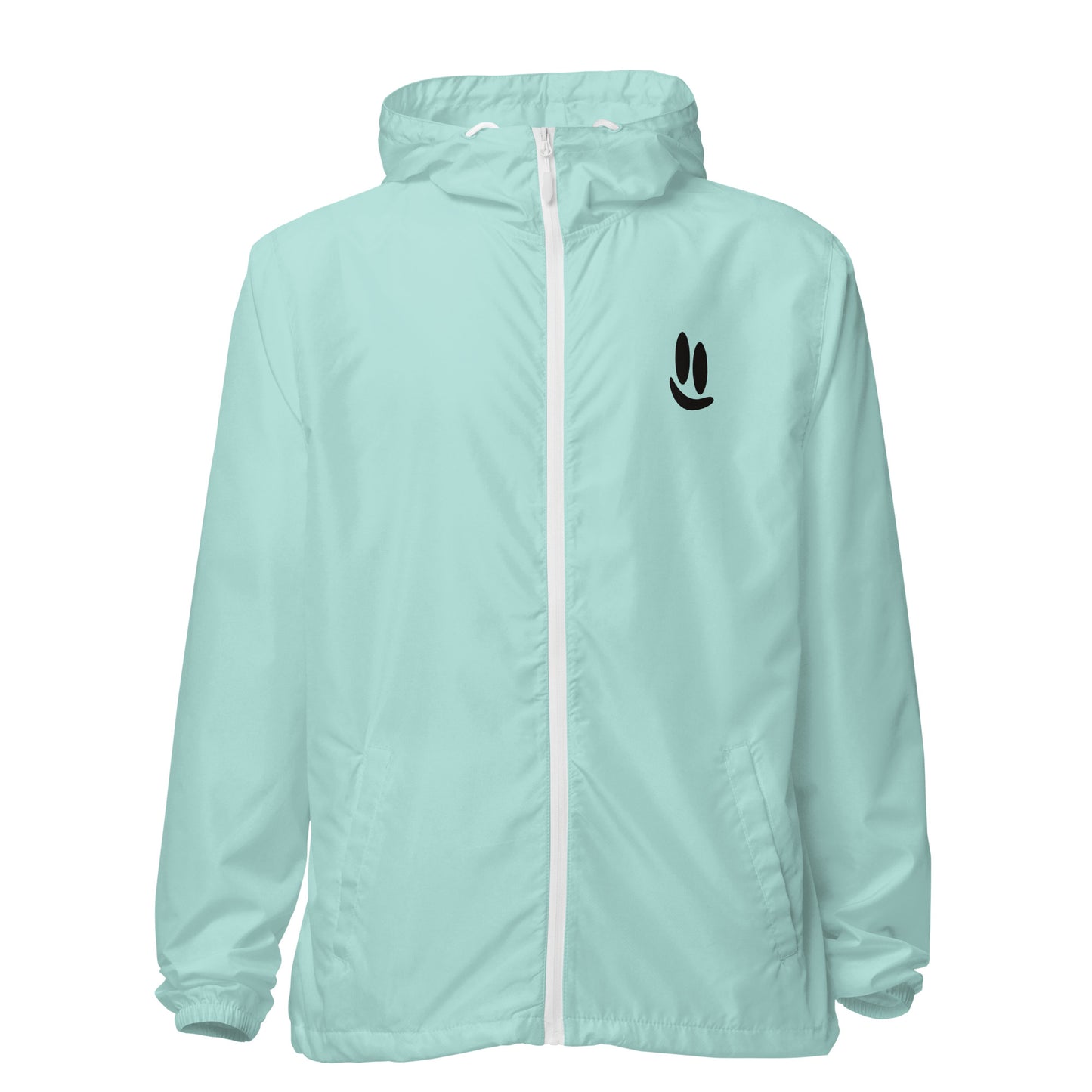 Smile More - Unisex Lightweight Zip Up Windbreaker