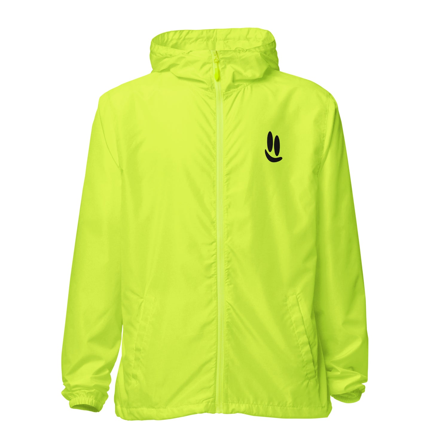 Smile More - Unisex Lightweight Zip Up Windbreaker