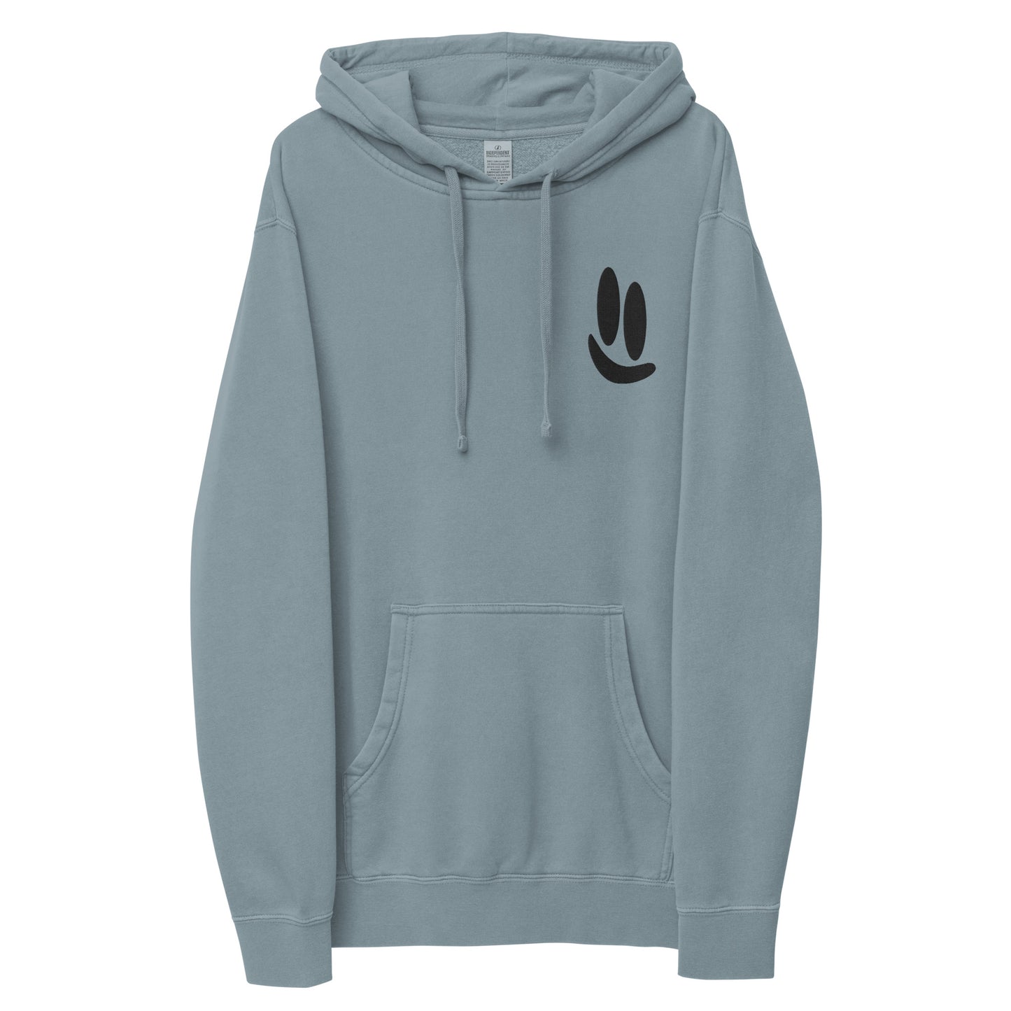Smile More - Unisex Pigment-Dyed Hoodie